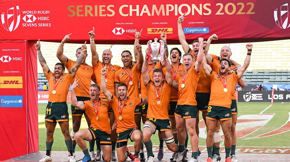 Rugby 7s world series champions men 2021-22