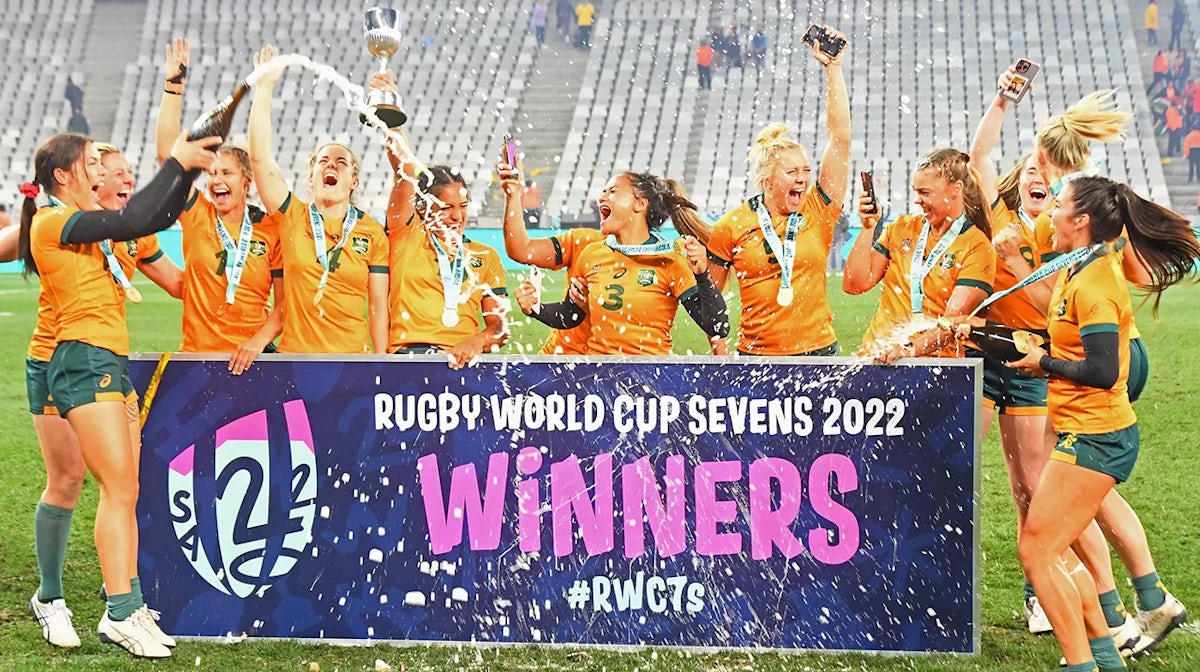 Rugby 7s women World Cup winners 2022
