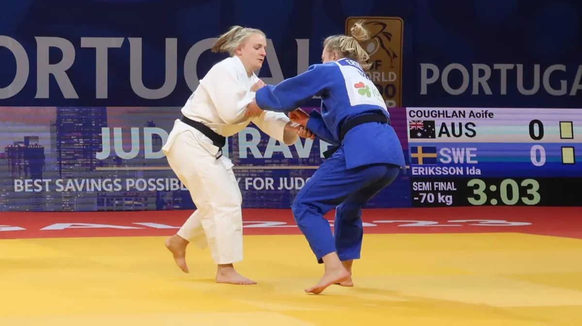 Aoife Coughlan Grand Prix gold 2023 - image credit: Judo Australia