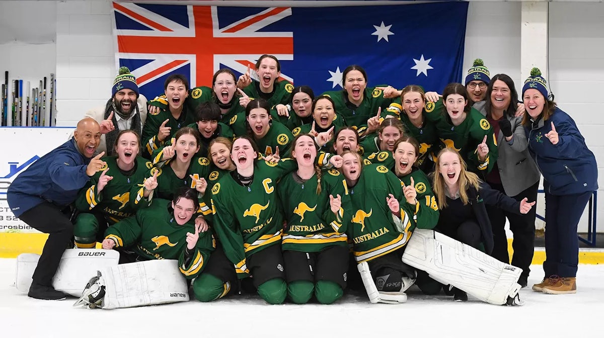 Aussie U18 women's team wins gold at world champs