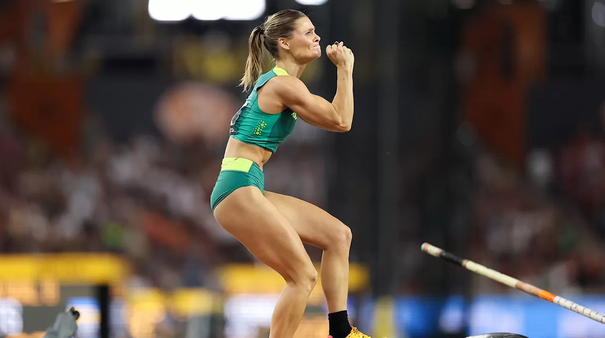 Nina Kennedy at the 2023 World Athletics Championships