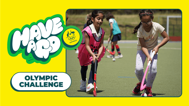 Have A Go Olympic Challenge, featuring Hockey