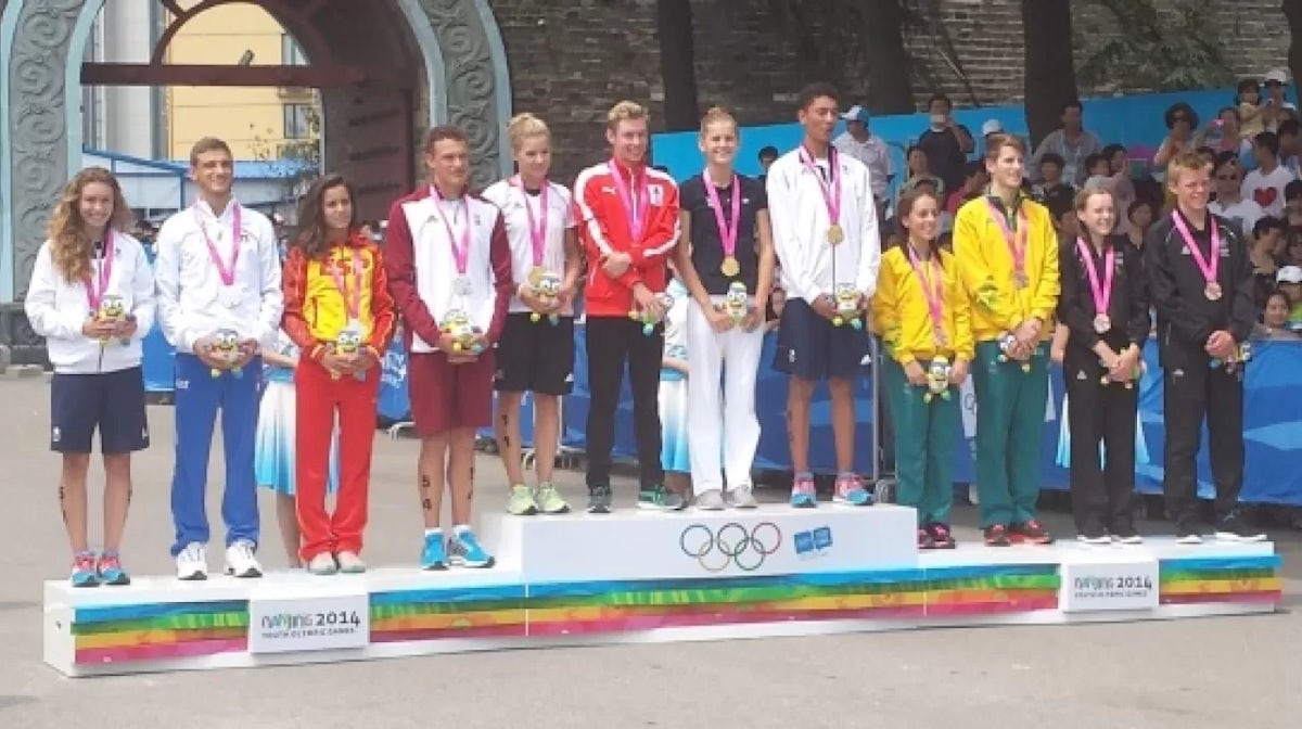 Oceania wins Bronze in Team Triathlon