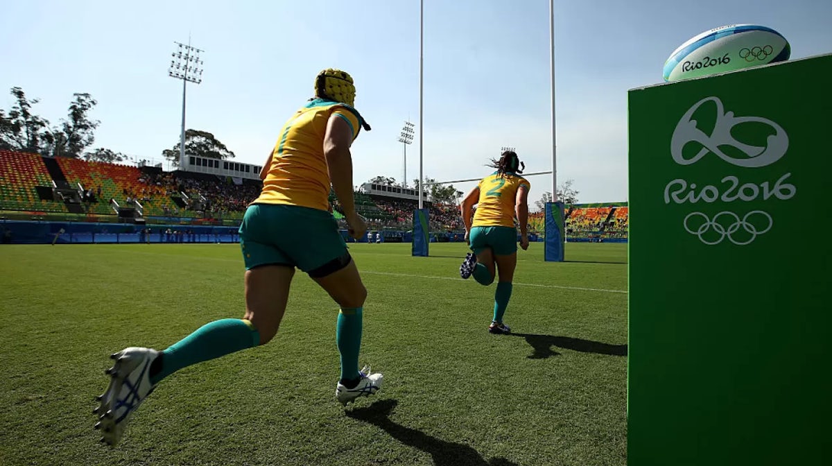 Women's rugby gold to spur next generation