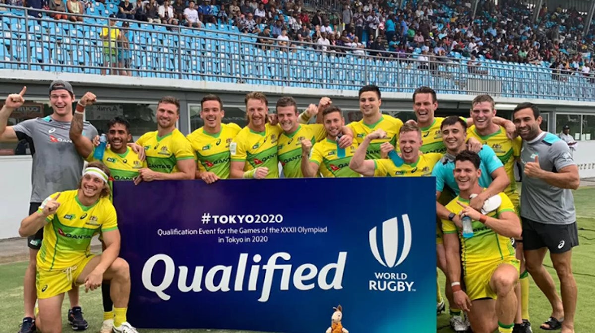 Aussie 7's men - Oceania Rugby