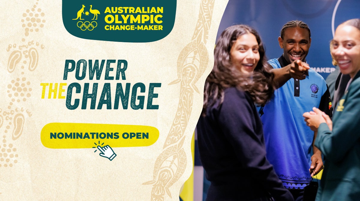 2023 Australian Olympic Change-Maker Nominations Open