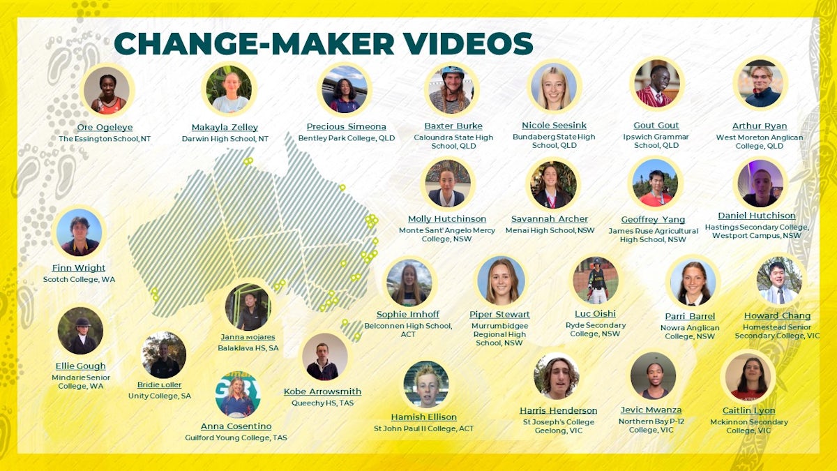 Australian Olympic Change-Maker National Summit 2023 Attendees