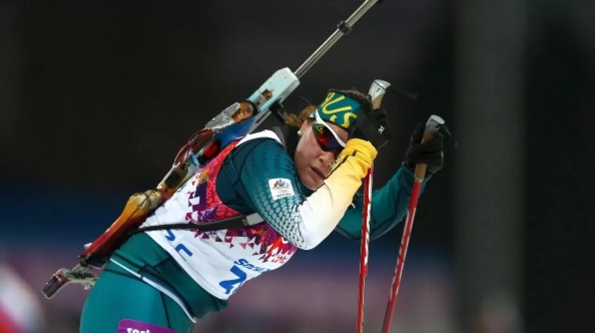 Gritty Glanville toughs it out in Biathlon