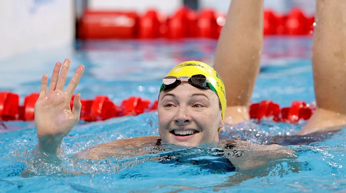 Cate Campbell breaks world record in Brisbane
