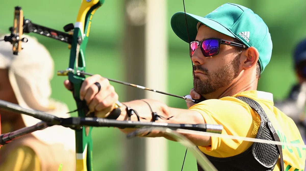 Aussie men on target in archery ranking round