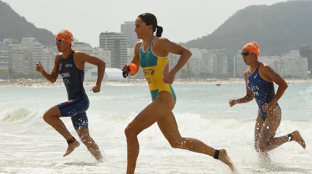 Emma Moffatt and Erin Densham finish Olympic careers on a high