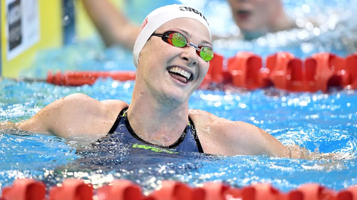 Campbell breaks 100m short course world record 