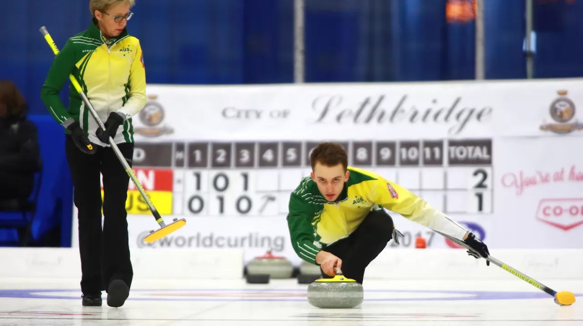 Mother and son put Australia on the curling map