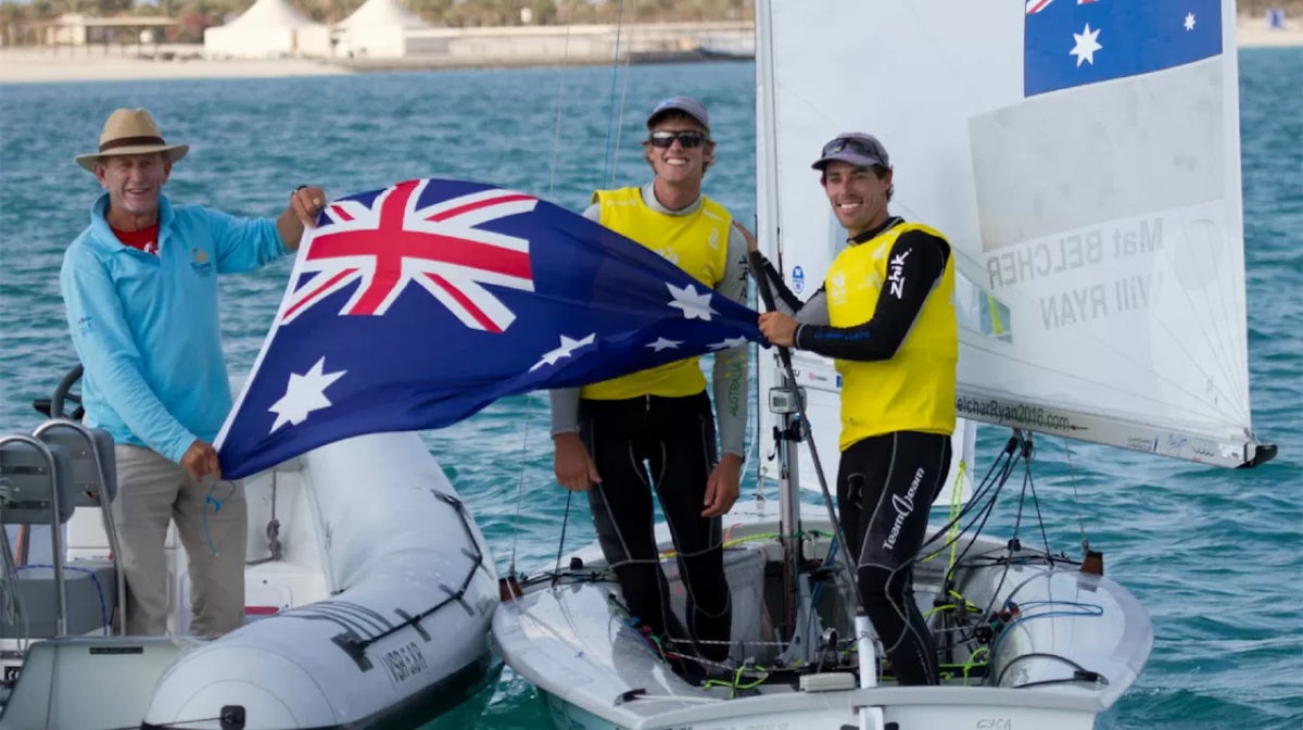 Two sailing gold at World Cup in Abu Dhabi