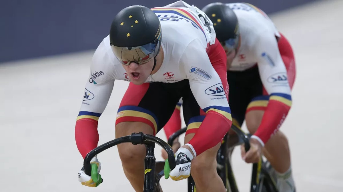 Glaetzer and McCulloch claim national Keirin titles