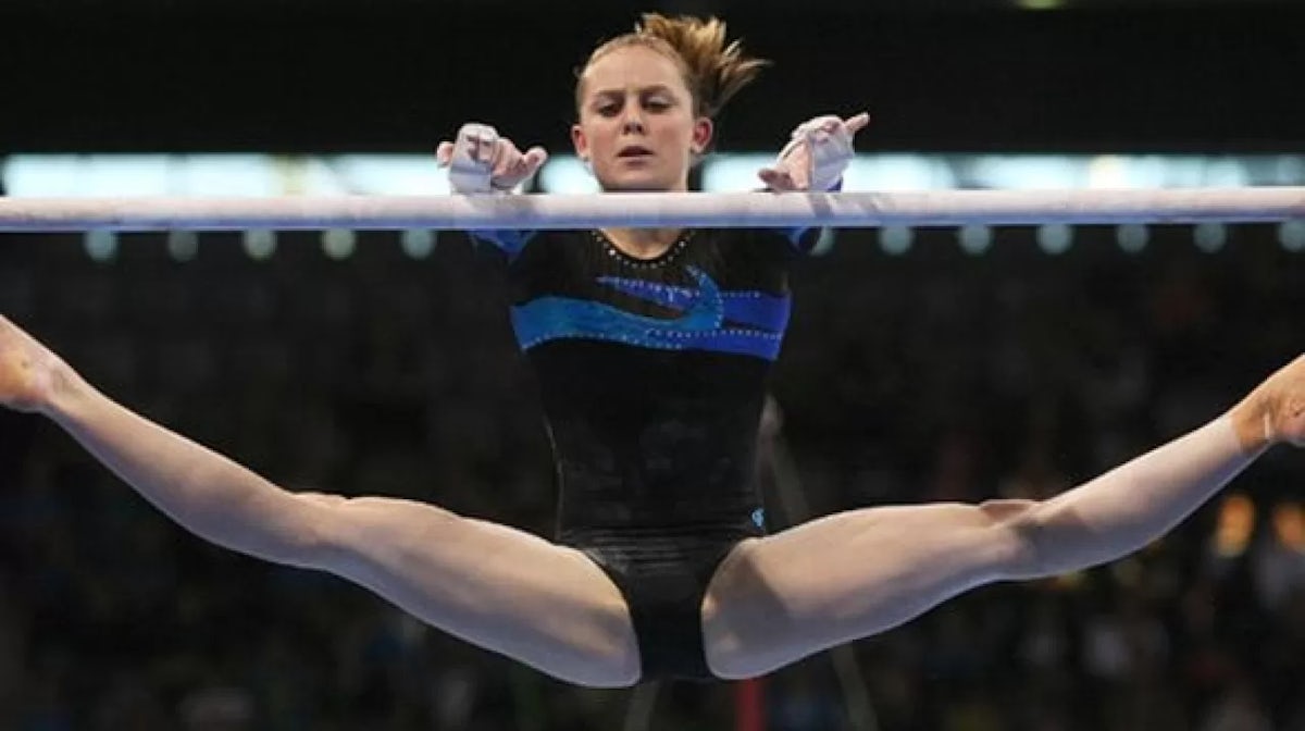 Mitchell dominates gymnastics trials