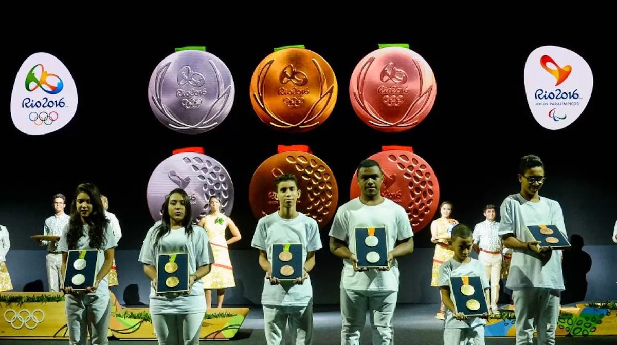 Rio 2016 reveals Olympic medals, celebrating nature and sustainability