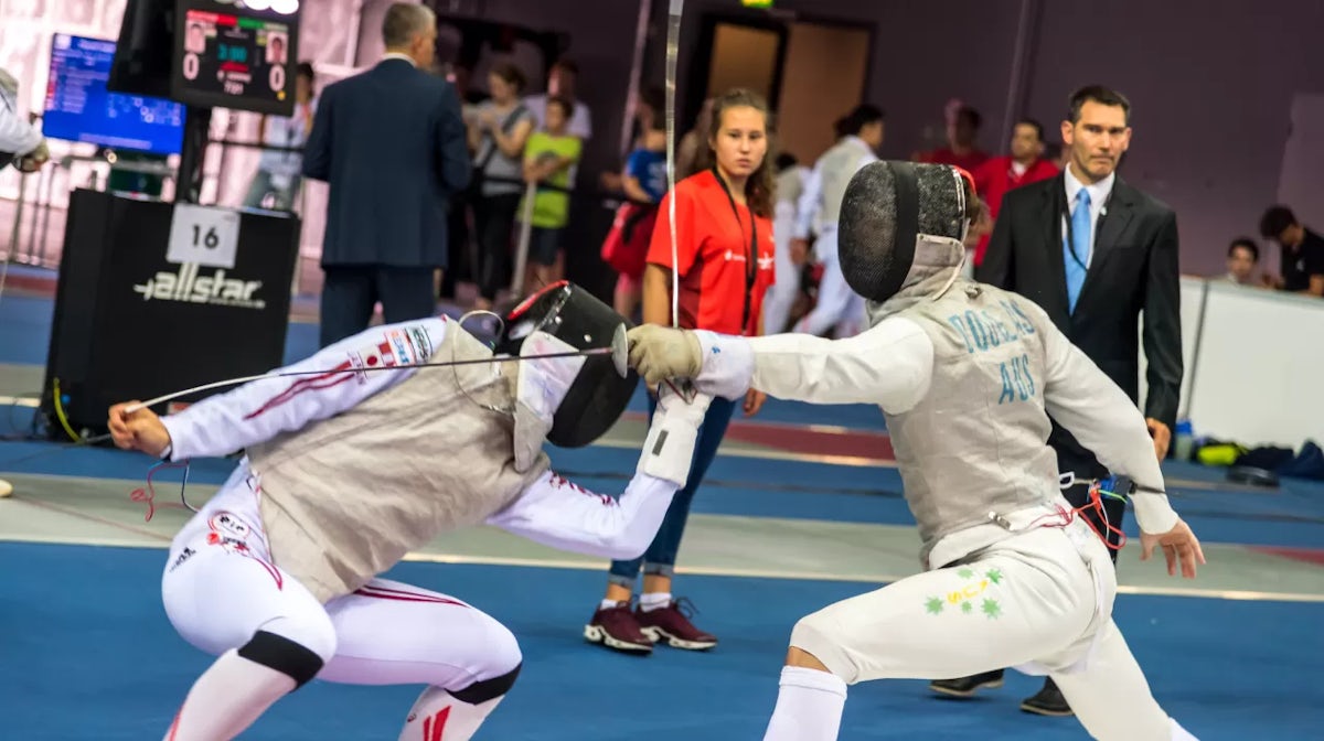 Australian team fences into the history books at World Champs