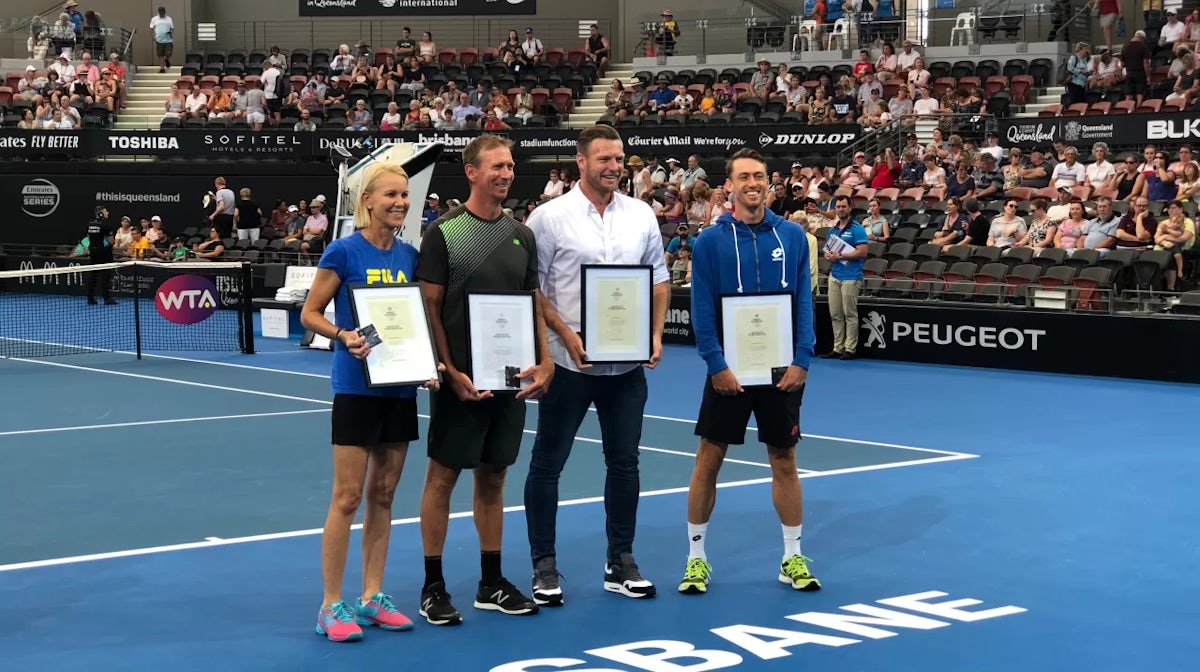 Olympians honoured at 2018 Brisbane International