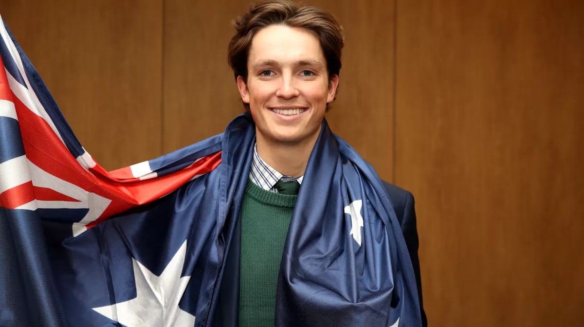 Scotty James named Opening Ceremony Flagbearer
