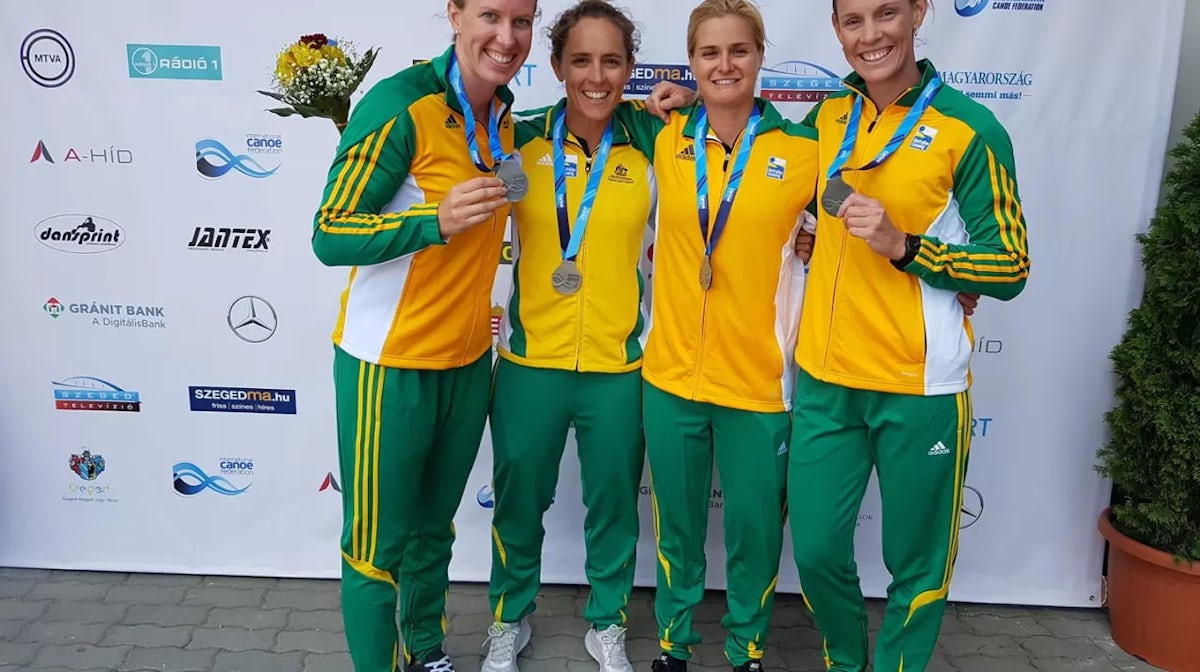 New Aussie crew wins K4 World Cup silver