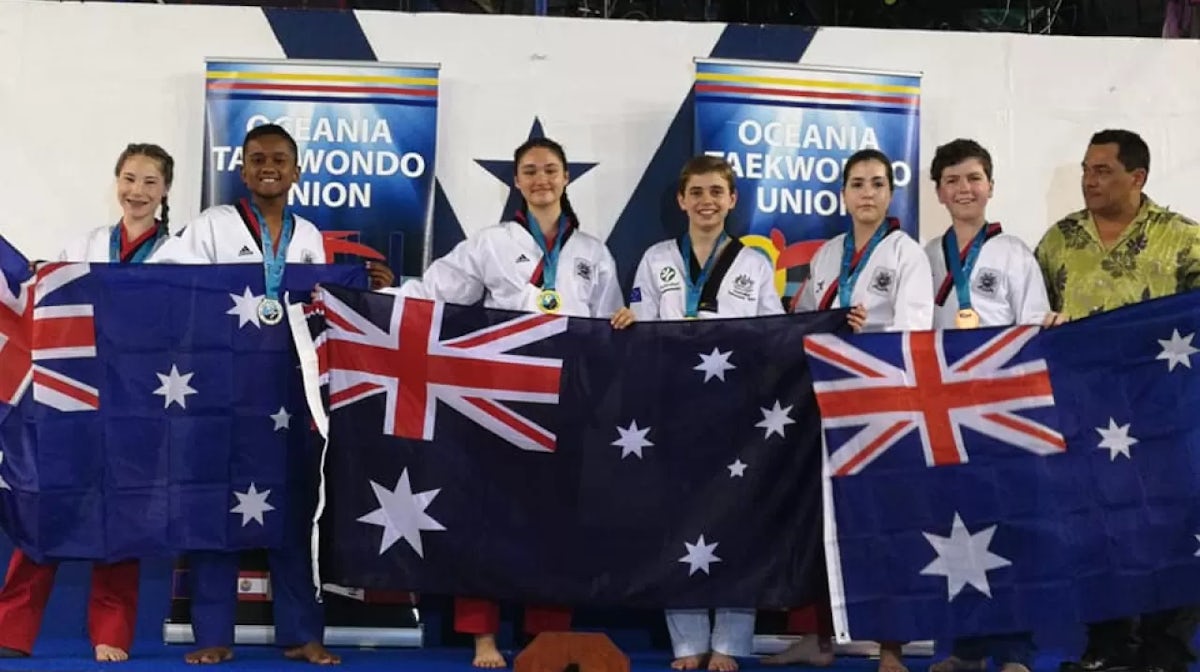 Aussie Taekwondo squad bring home dual-competition medal haul