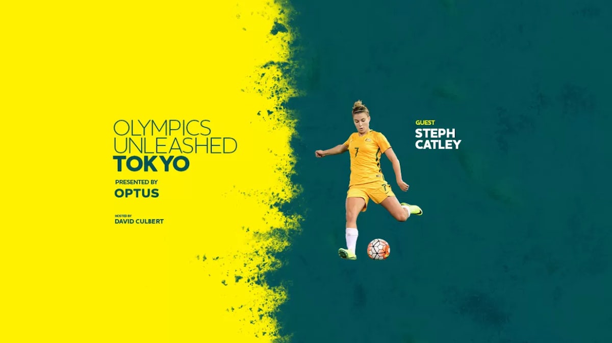 Steph Catley - Olympics Unleashed Tokyo podcast