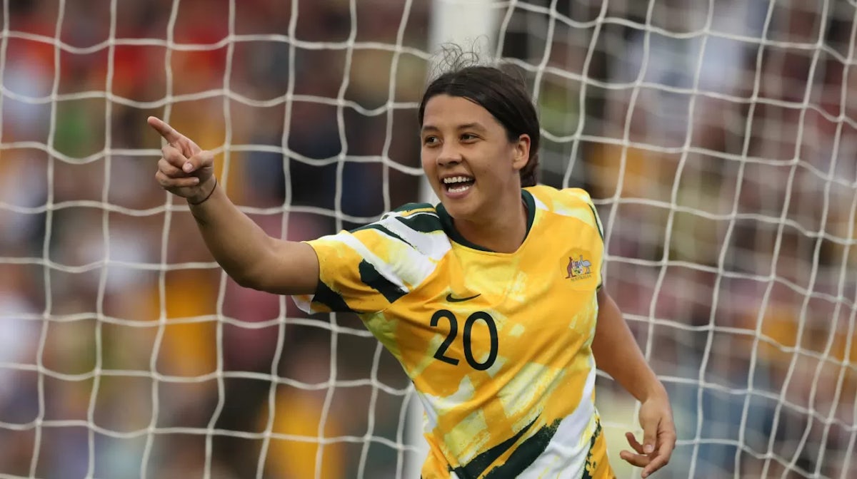 Sam Kerr Tokyo 2020 play-offs - Getty Images