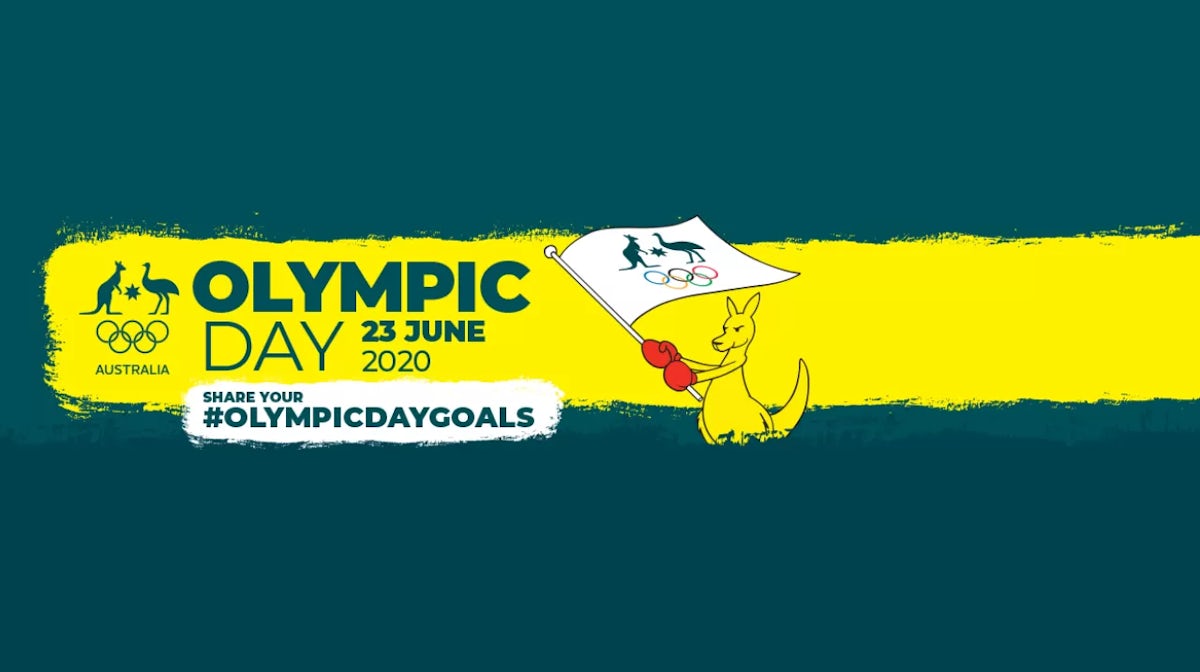 Olympic Day web header