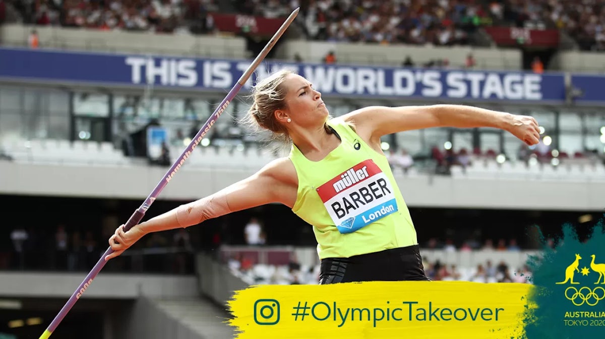 Kelsey-Lee Barber's #OlympicTakeover