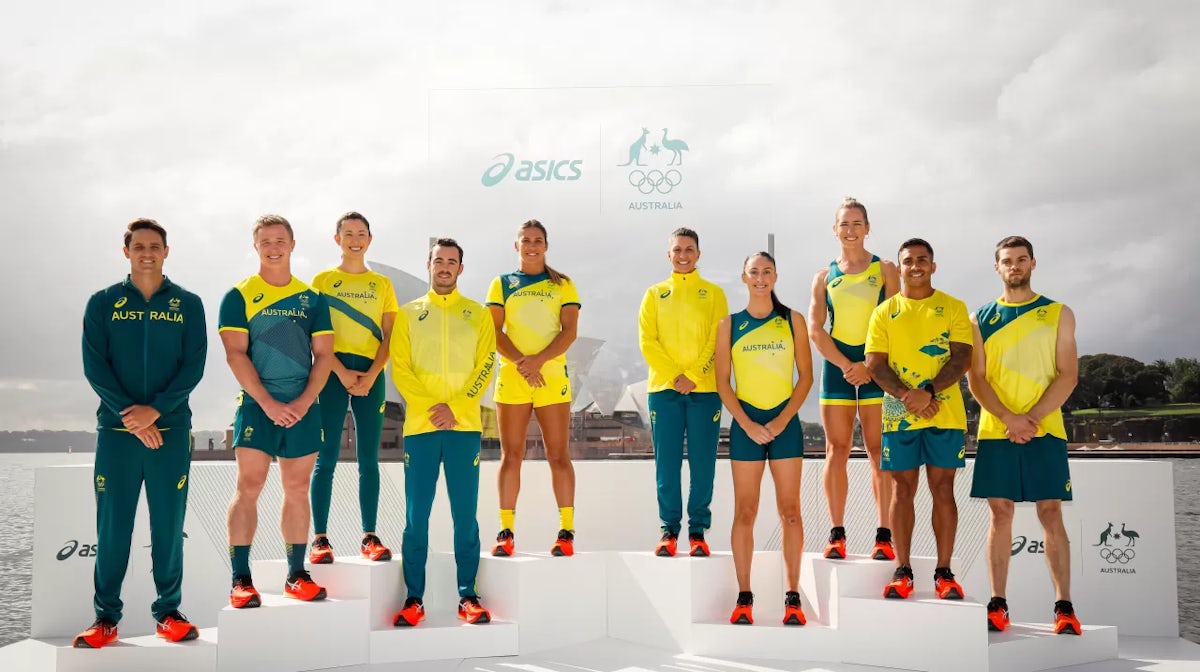 Launch of the Australian Olympic Team Asics Kit