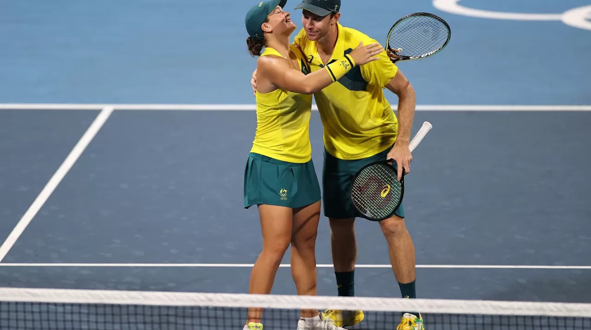 Barty and Peers through to SFs of Mixed Doubles at Tokyo 2020