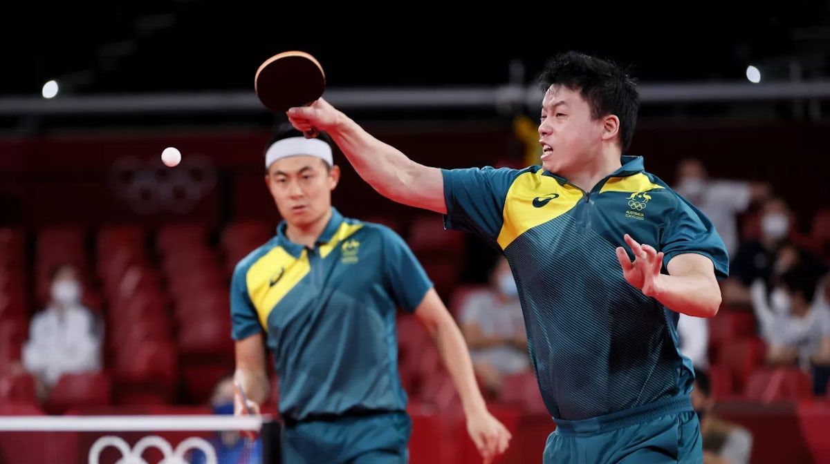 Tokyo 2020 - Aus Men's Doubles Table Tennis