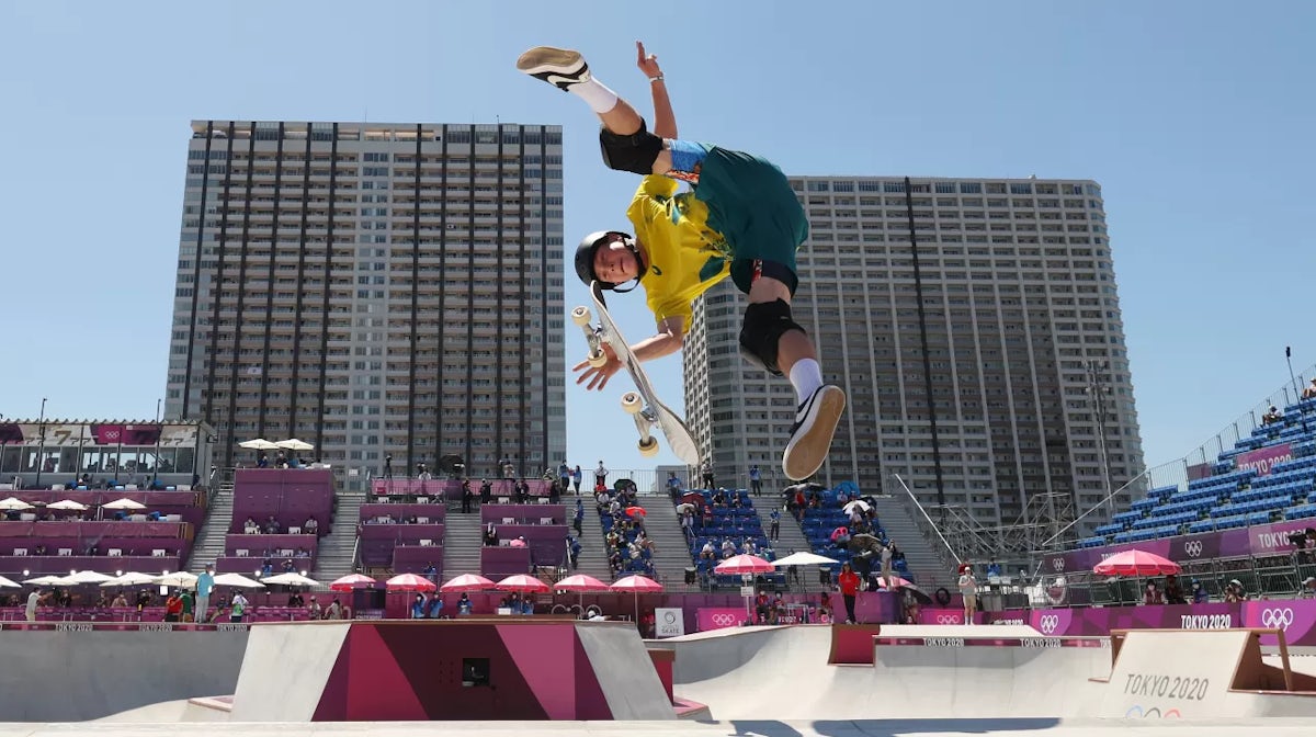 Tokyo 2020 - Skateboarding Kieran Woolley