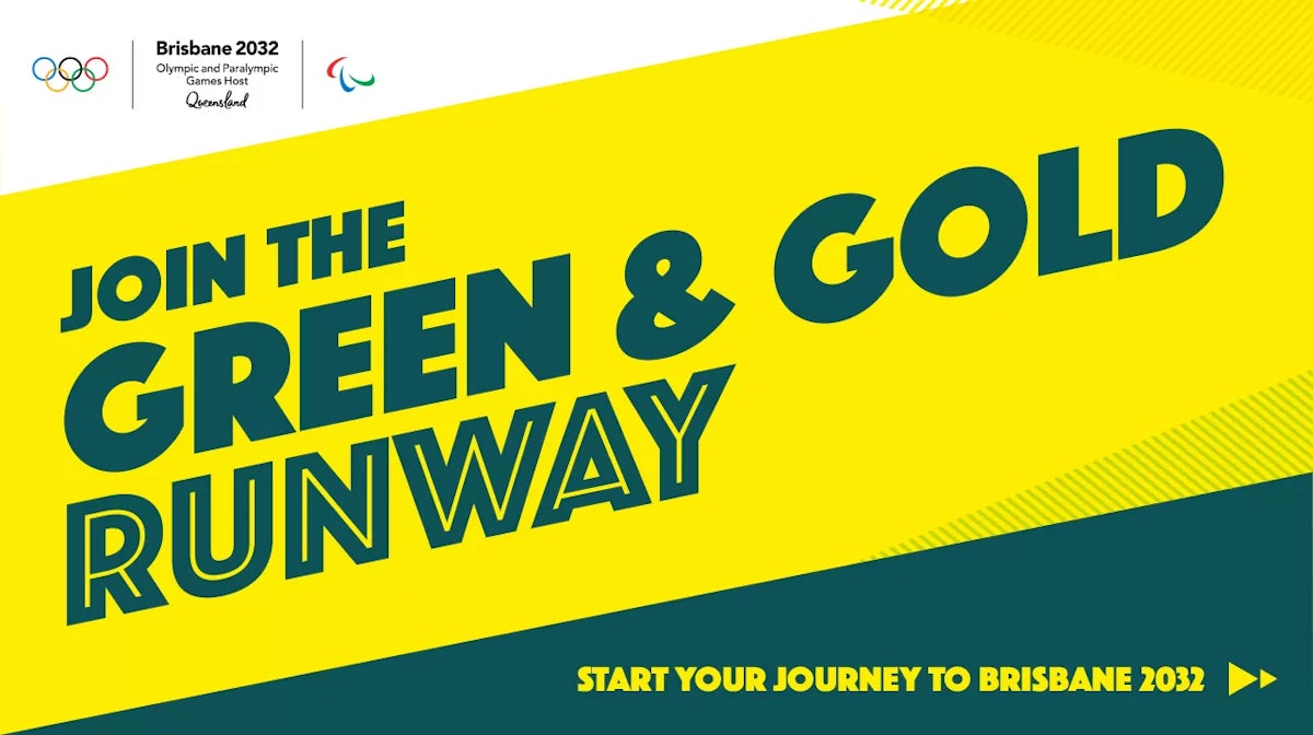 Join the green & Gold Runway