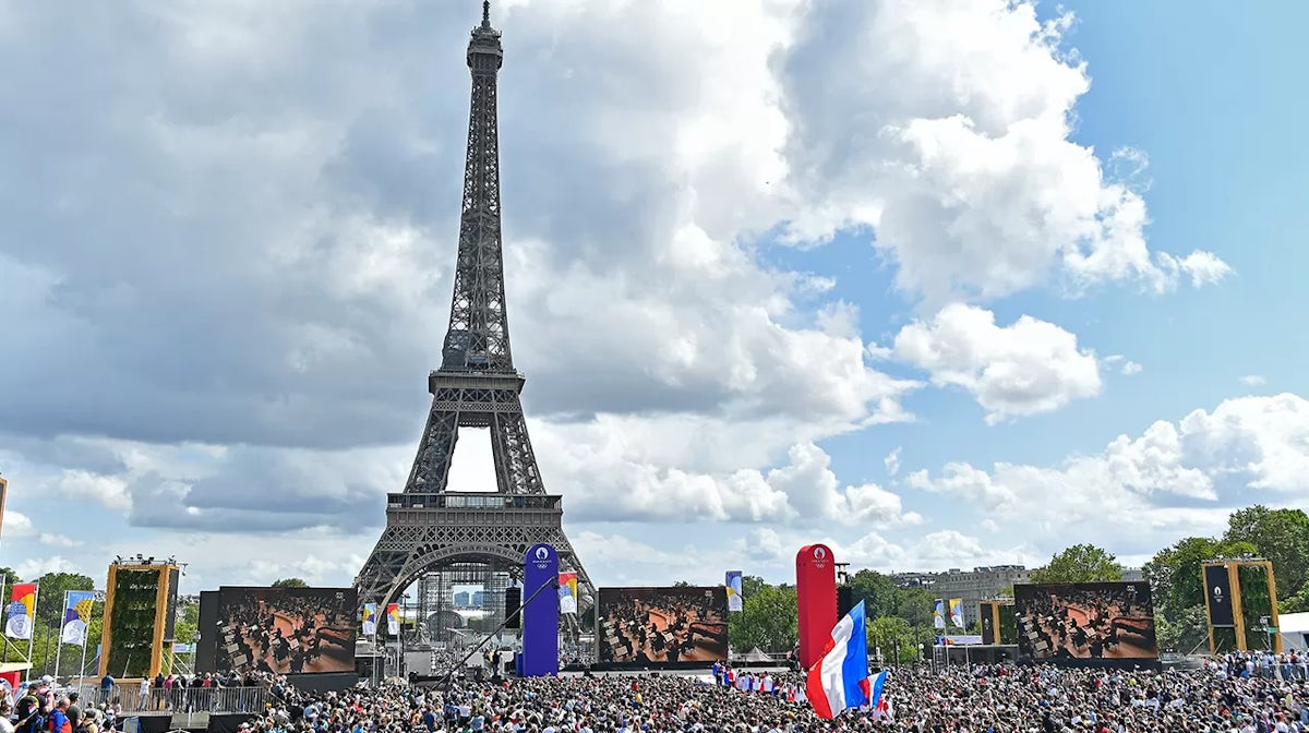 Paris 2024 Olympics handover