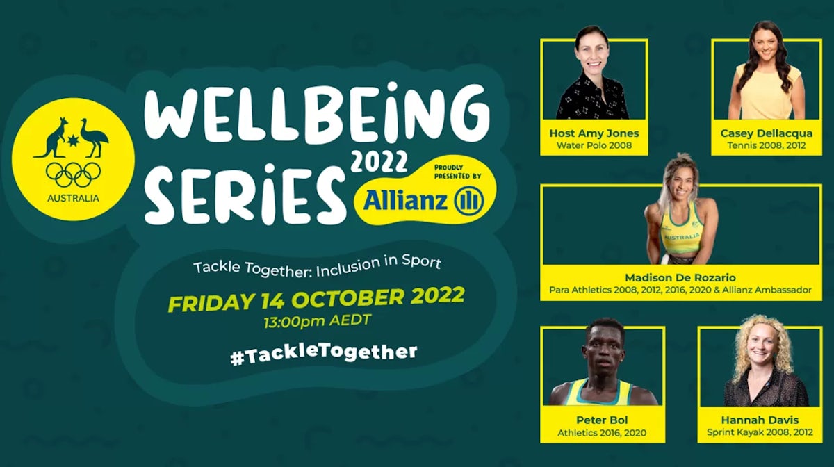 Wellbeing Series Inclusion In Sport Panel