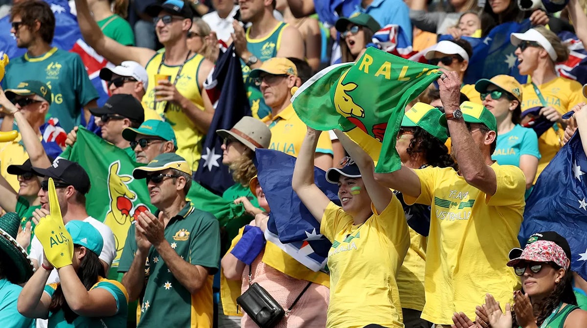 Australian fans Rio 2016